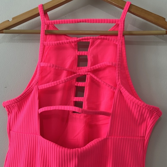 Victoria Sport Strappy Ribbed Dress - Picture 5 of 12